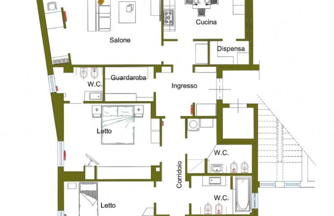 Ristrutturazione appartamento Via delle Poste – Benevento (BN)